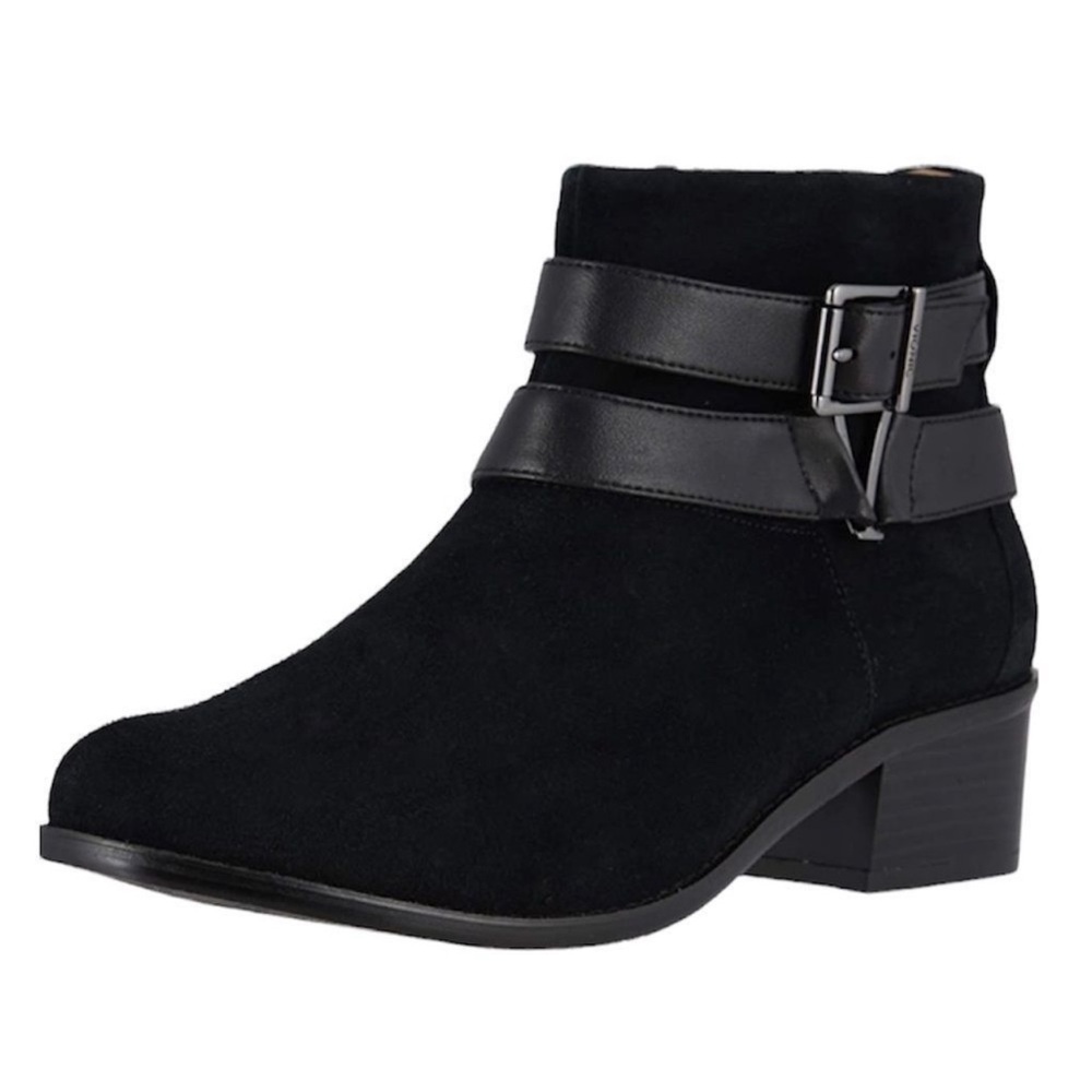 NWT - Vionic Hope Mana Black Suede Boot - size 7